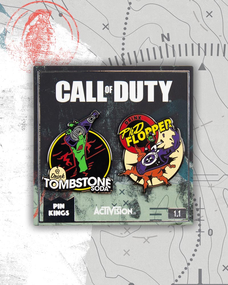 Pin Kings Official Call of Duty Enamel Pin Badge Set 1.1
