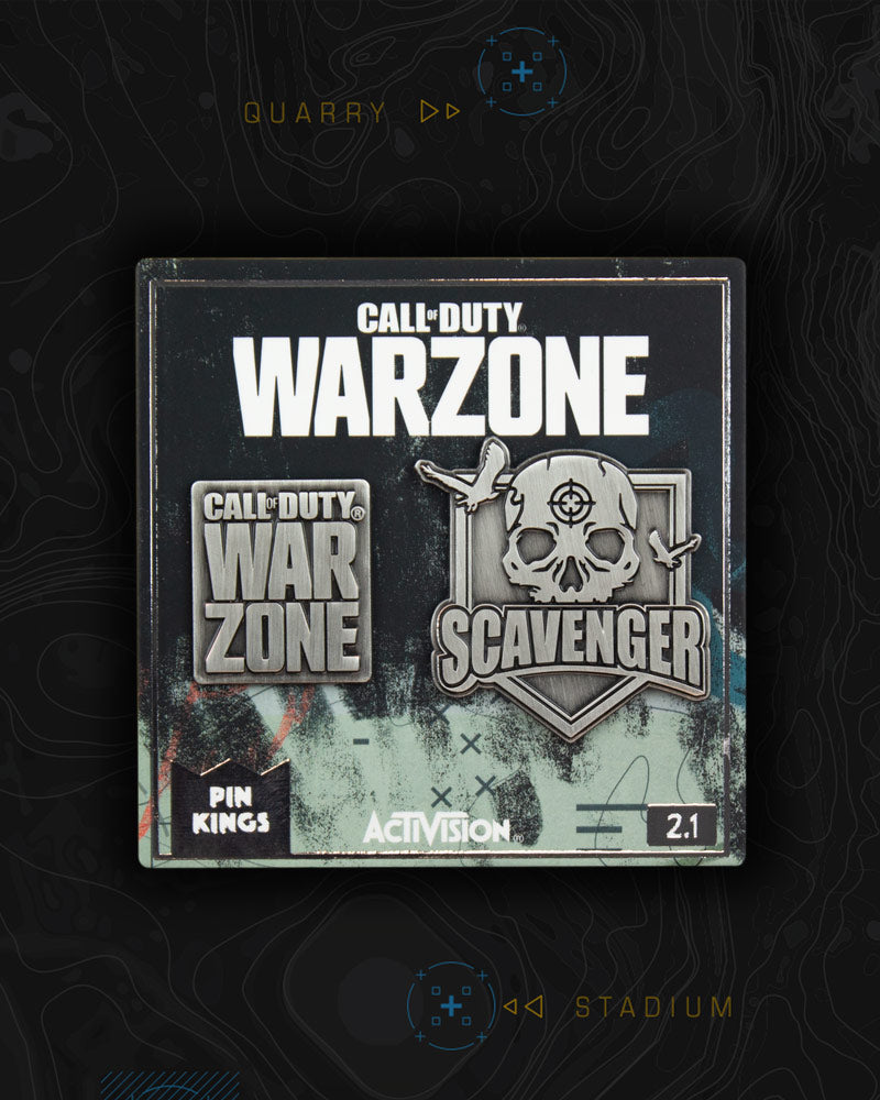 Pin Kings Official Call of Duty Warzone Enamel Pin Badge Set 2.1