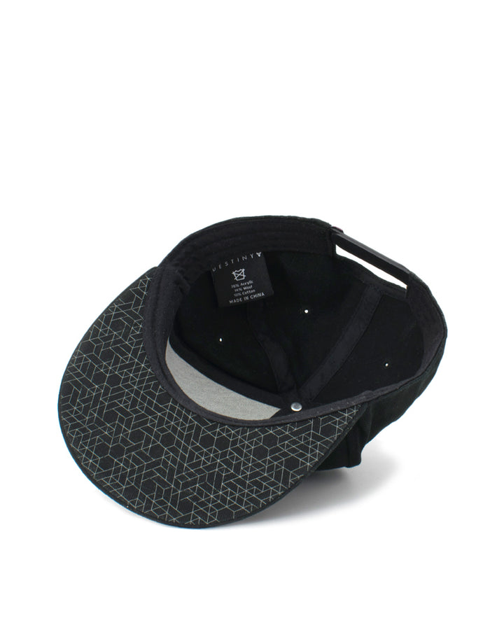 Official Destiny Black Tricorn Snapback