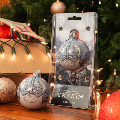 Bauble Heads Official Skyrim ‘Dovahkiin’ Christmas Decoration / Ornament
