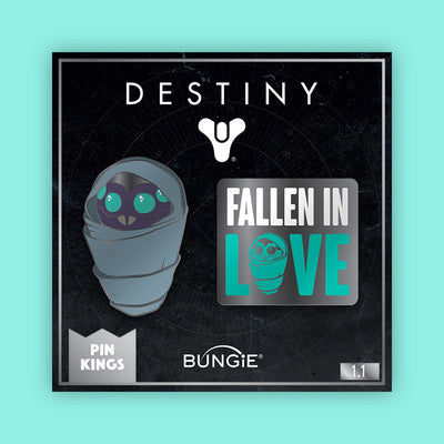 Pin Kings Official Destiny Enamel Pin Badge Set 1.1 - Fallen In Love