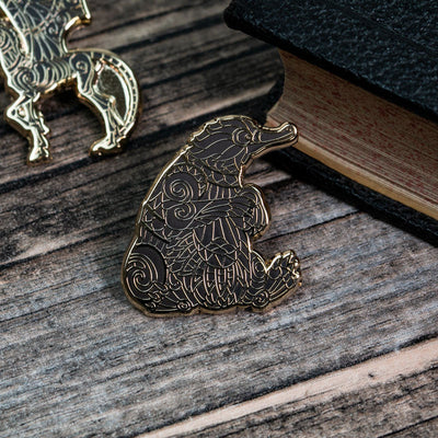 Pin Kings Official Harry Potter Fantastic Beasts Enamel Pin Badge Set 1.1 – Niffler & Thestral