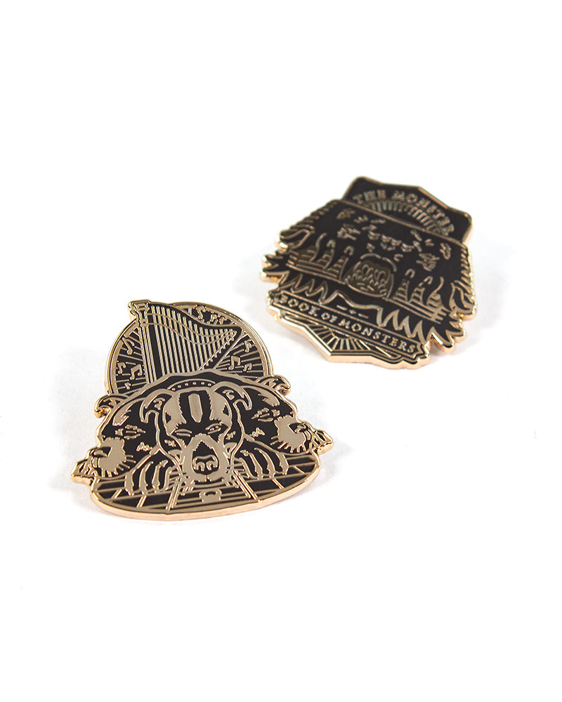 Pin Kings Official Harry Potter Enamel Pin Badge Set 1.1 - Book of Monsters & Fluffy