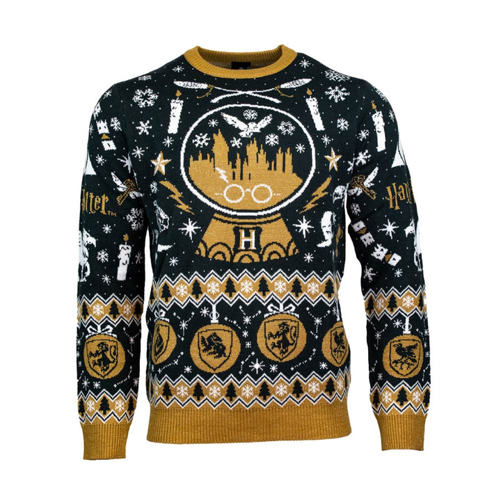 Official Harry Potter ‘Snow Globe Christmas’ Christmas Jumper / Ugly Sweater