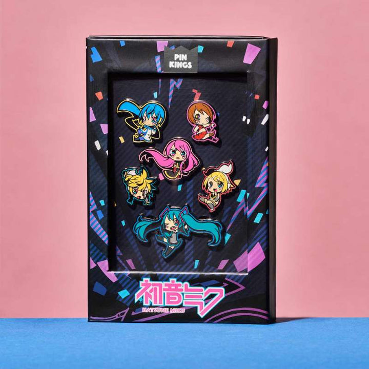 Pin Kings Official Hatsune Miku Enamel Pin Badge Set 1.4 – Piapro Characters