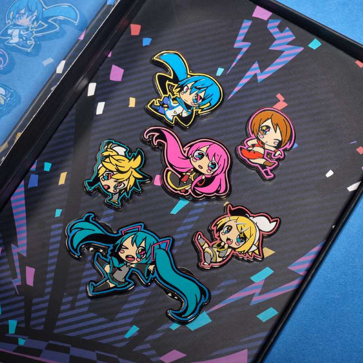 Pin Kings Official Hatsune Miku Enamel Pin Badge Set 1.4 – Piapro Characters