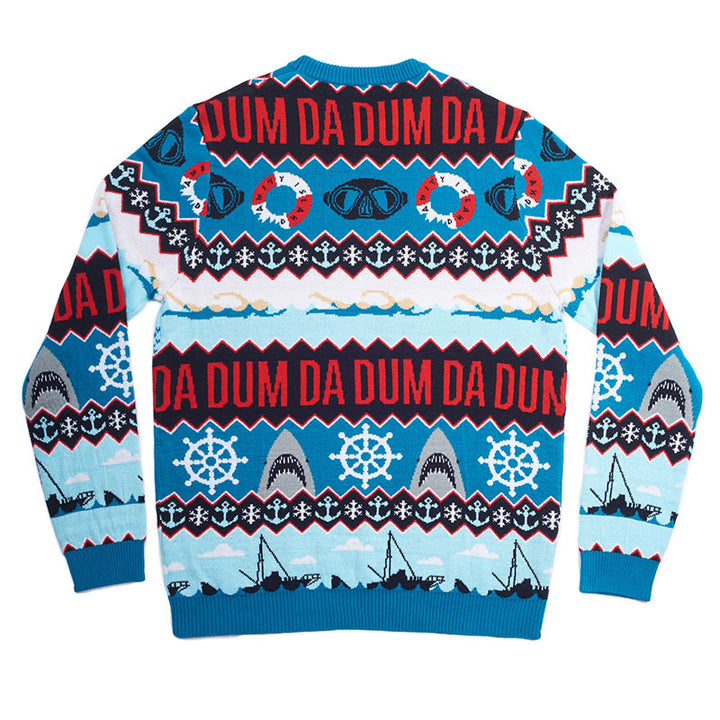 Official Jaws DA DUM Christmas Jumper Ugly Sweater