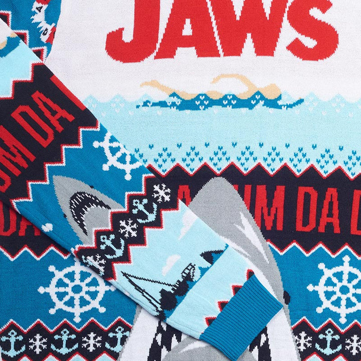 Official Jaws DA DUM Christmas Jumper Ugly Sweater