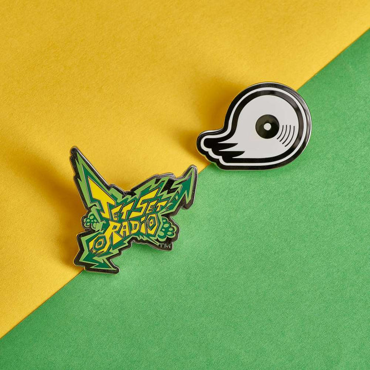 Pin Kings Official SEGA Jet Set Radio Enamel Pin Badge Set 1.1