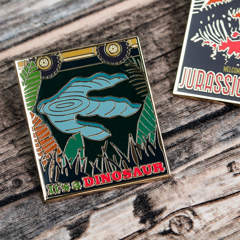 Pin Kings Official Jurassic Park Enamel Badge Set 1.2