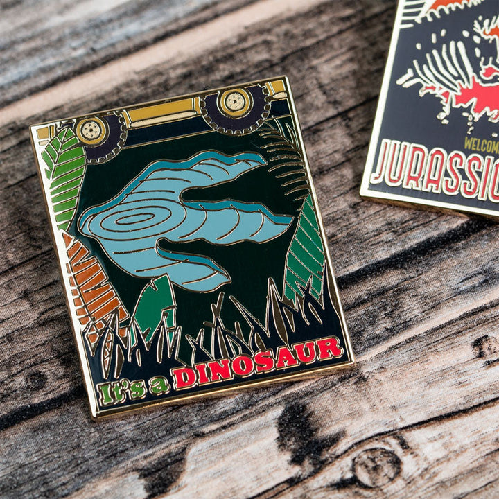 Pin Kings Official Jurassic Park Enamel Badge Set 1.2
