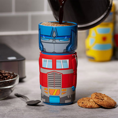 Transformers Bumblebee Keramikbecher Mit Gummihülle – 400 Ml, Offizielles Merchandise