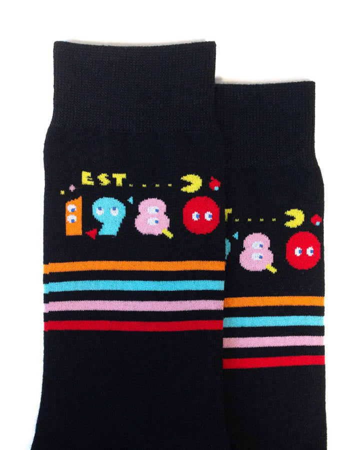 Official Pac-Man 40th Anniversary Socks - 3 Pack