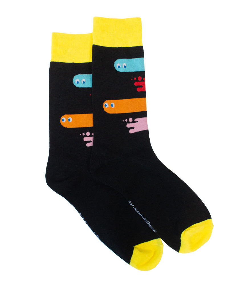 Official Pac-Man 40th Anniversary Socks - 3 Pack