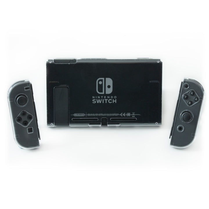 Numskull Nintendo Switch Crystal Clear Hard Case Cover for Switch & Joy-Con Controllers