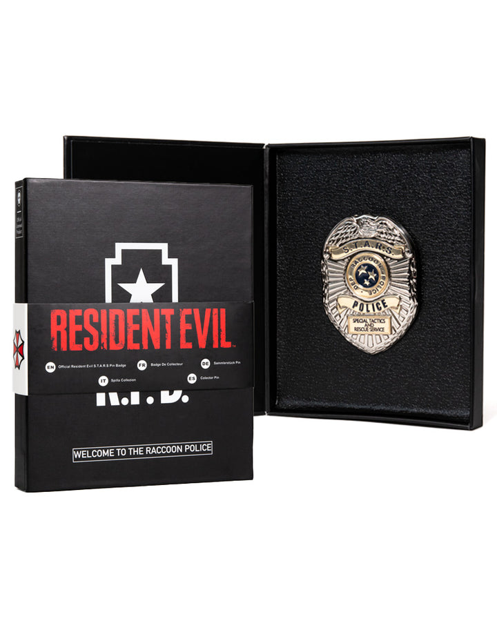 Official Resident Evil 2 S.T.A.R.S. Limited Edition Collector’s Pin Badge
