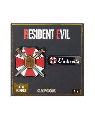Pin Kings Official Resident Evil Enamel Pin Badge Set 1.2