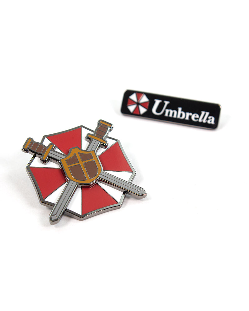 Pin Kings Official Resident Evil Enamel Pin Badge Set 1.2