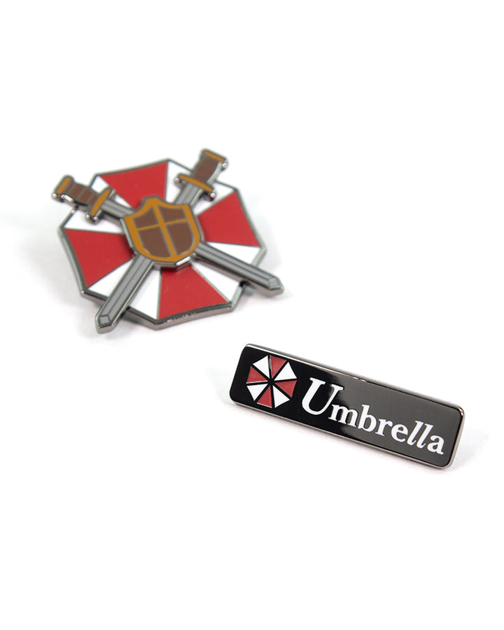 Pin Kings Official Resident Evil Enamel Pin Badge Set 1.2