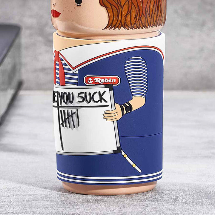 Official Stranger Things Robin Buckley 'Scoops Ahoy' (Scoops Outfit) CosCup