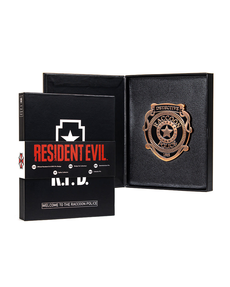 Official Resident Evil R.P.D. Pin Badge