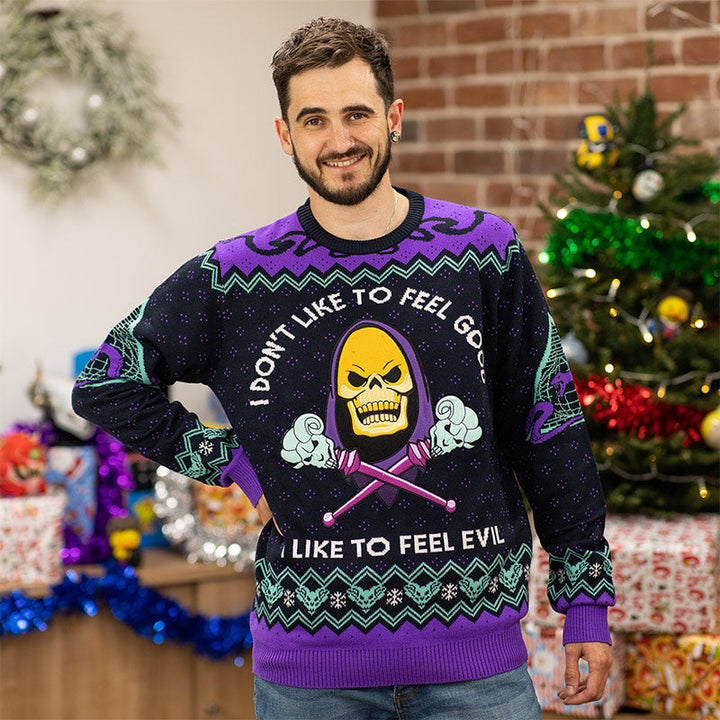 Official Skeletor Christmas Jumper Ugly Sweater