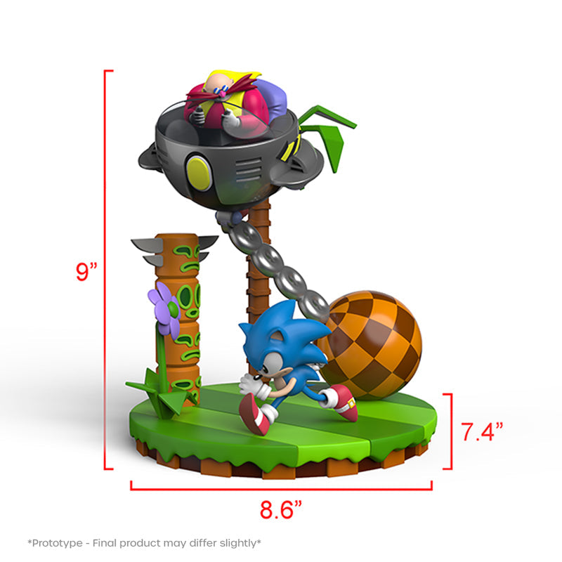 Official Sonic The Hedgehog Green Hill Statue