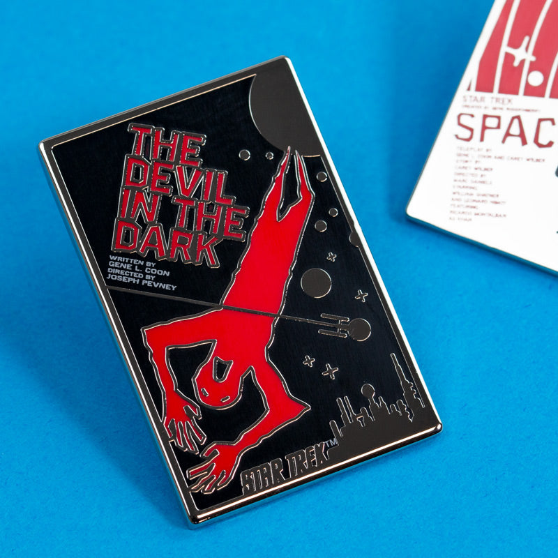 Pin Kings Official Star Trek Enamel Pin Badge Set 1.2 – The Devil in the Dark & Space Seed