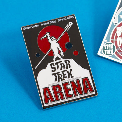 Pin Kings Official Star Trek Enamel Pin Badge Set 1.3 – Balance of Terror & Arena
