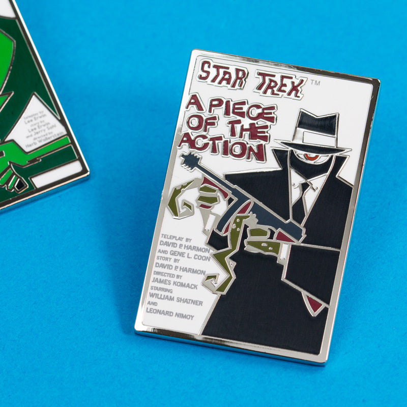 Pin Kings Official Star Trek Enamel Pin Badge Set 1.4 – A Piece of Action & Whom Gods Destroy