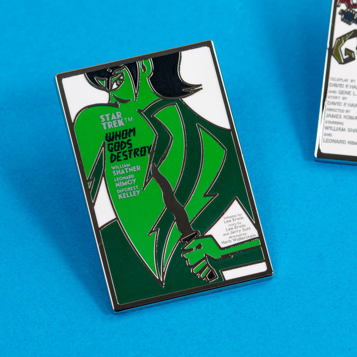 Pin Kings Official Star Trek Enamel Pin Badge Set 1.4 – A Piece of Action & Whom Gods Destroy