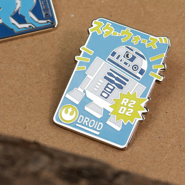 Pin Kings Official Star Wars Enamel Pin Badge Set 2.2 – Tauntaun & R2D2