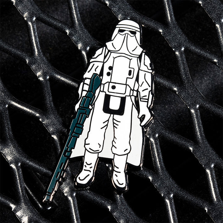 Pin Kings Official Star Wars Enamel Pin Badge Set 1.12 – FX-7 and Imperial Stormtrooper (Hoth Battle Gear)