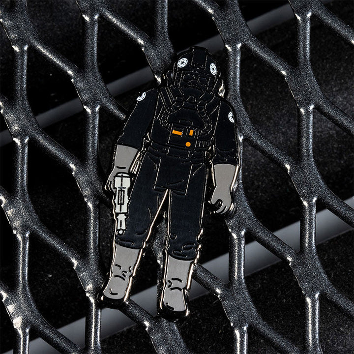 Pin Kings Official Star Wars Enamel Pin Badge Set 1.25 – 4-LOM and Imperial Tie Fighter Pilot