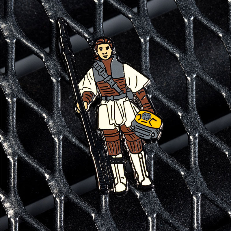 Pin Kings Official Star Wars Enamel Pin Badge Set 1.27 – Princess Leia Organa (Boushh Disguise) and Gamorrean Guard