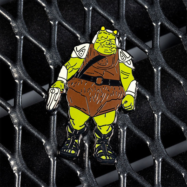 Pin Kings Official Star Wars Enamel Pin Badge Set 1.27 – Princess Leia Organa (Boushh Disguise) and Gamorrean Guard