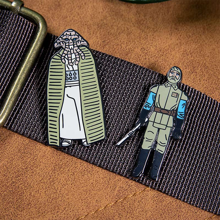 Pin Kings Official Star Wars Enamel Pin Badge Set 1.31 – Squid Head and General Madine