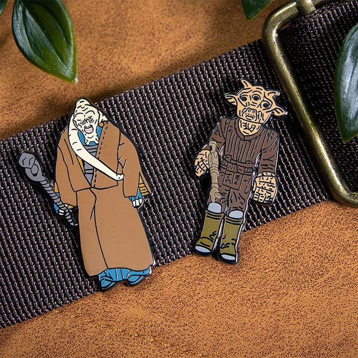 Pin Kings Official Star Wars Enamel Pin Badge Set 1.32 – Bib Fortuna and Ree-Yees