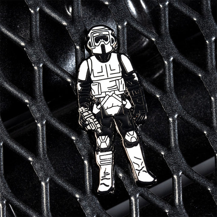 Pin Kings Official Star Wars Enamel Pin Badge Set 1.33 – Biker Scout and Lando Calrissian (Skiff Guard Disguise)