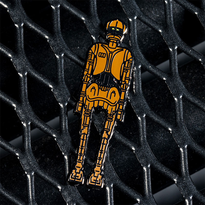 Pin Kings Official Star Wars Enamel Pin Badge Set 1.46 – Old Anakin Skywalker and EV-9D9