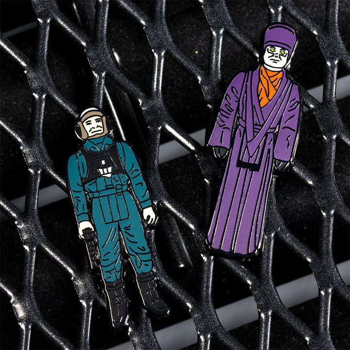 Pin Kings Official Star Wars Enamel Pin Badge Set 1.48 – A-Wing Pilot and Imperial Dignitary