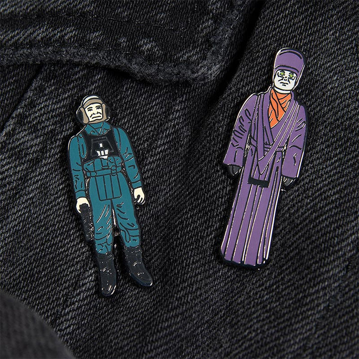 Pin Kings Official Star Wars Enamel Pin Badge Set 1.48 – A-Wing Pilot and Imperial Dignitary