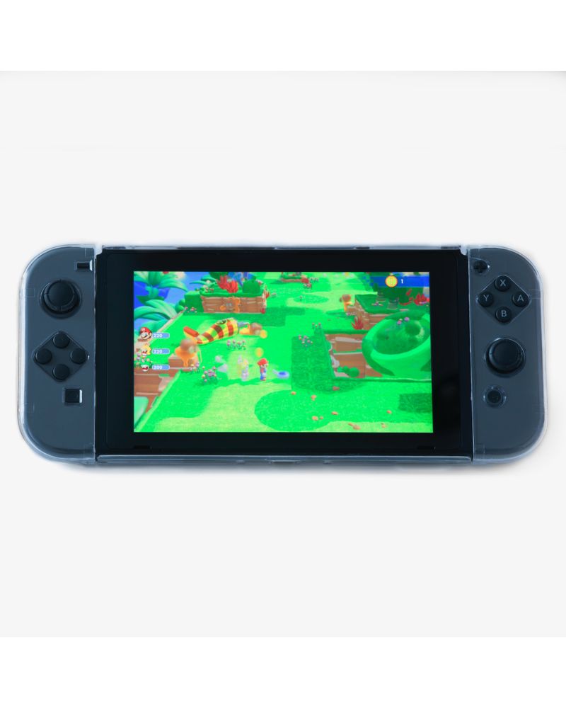 Numskull Nintendo Switch Crystal Clear Hard Case Cover for Switch & Joy-Con Controllers