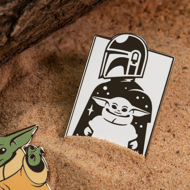 Pin Kings Official Star Wars The Mandalorian Enamel Pin Badge Set 1.2