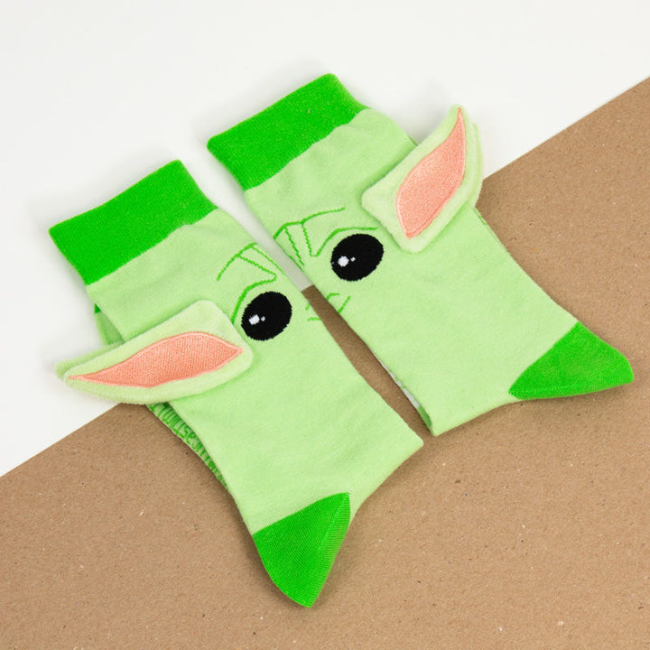 Official Star Wars The Mandalorian Grogu / Baby Yoda Gift Set (Beanie + Socks)
