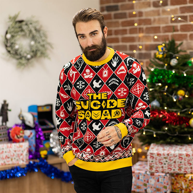 Official Suicide Squad Christmas Jumper / Ugly Sweater