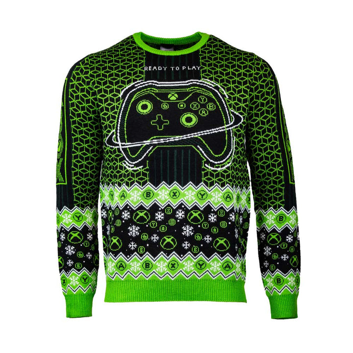 Official Xbox Ready to Play Christmas Jumper Ugly Sweater